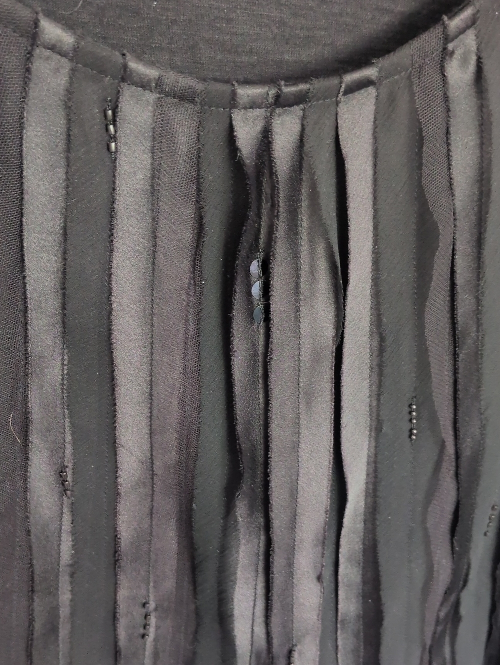 NWOT Soft Surroundings Pacific Waves Black Top - 3X - Picture 3 of 7